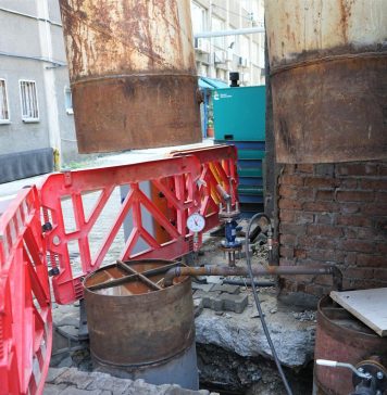 Conductă de termoficare dotată cu senzori de detecţie a avariilor, în zona Dorobanţi – Calea Floreasca