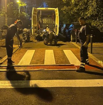 Zeci de treceri pentru pietoni din Sectorul 6, din 33 de locații aflate în zona unităților de învățământ, marcate