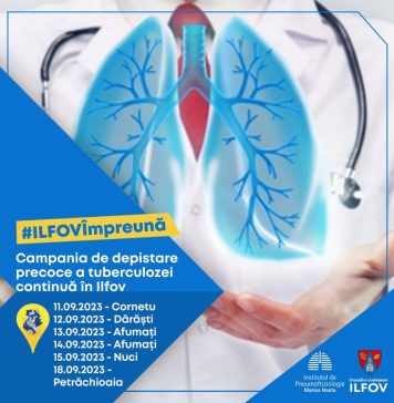 Continuă campania de depistare precoce a tuberculozei în Ilfov