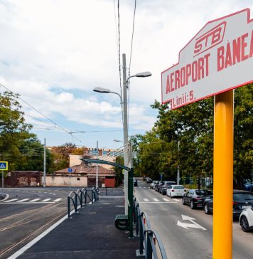 Lucrările la bucla de întoarcere a tramvaiului 5 au fost finalizate. Nicușor Dan: Nu mai este nevoie de cele cu 2 capete