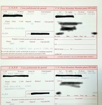 Ministerul Muncii: Au fost tipărite tichetele de pensii cu ajutoarele pentru pensionarii cu venituri sub 3.000 de lei