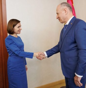 Maia Sandu, întrevedere cu secretarul general adjunct al NATO, Mircea Geoană