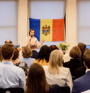 Maia Sandu, discuții la New York cu diaspora moldovenească stabilită în SUA