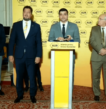 George Simion (AUR): USR face jocul lui Marcel Ciolacu, refuzând să depună o moțiune de cenzură / Îi așteptăm până vineri în Parlament cu 52 de semnături, necondiționate de niciun text sau inițiator