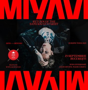 ”Chitaristul samurai” MIYAVI concertează sâmbătă, 23 septembrie, la Arena Națională. Reguli de acces