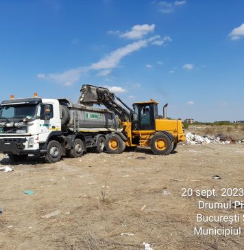 Primăria Sectorului 1, campanie de salubrizare a terenurilor de la marginea Capitalei