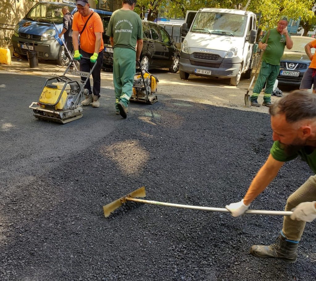 Lucrări în Sectorul 5.