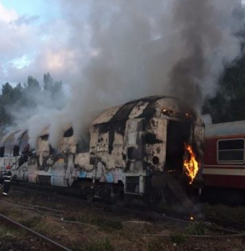 Fire on Arad-Oradea Regio train: 20 people plus staff evacuated and safe