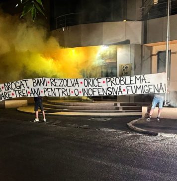 „Uniţi sub tricolor”: Jandarmeria susţine înăsprirea până la paroxism a legilor represive împotriva suporterilor și implicit a cluburilor; paradoxal , inițiativele jandarmilor sunt susținute de LPF