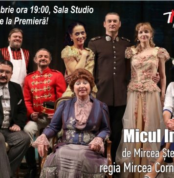 Spectacolul ”Micul infern” de Mircea Ştefănescu – 10 ani pe scena TNB