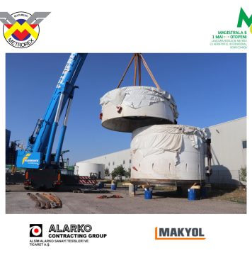 Metroul Gara de Nord-Aeroport Otopeni: Utilajul pentru forarea tunelurilor a ajuns la București și se montează la Băneasa