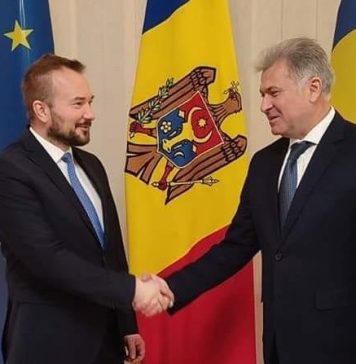 Deputatul PNL Daniel Gheorghe s-a întâlnit cu ambasadorul Republicii Moldova în România, Victor Chirilă