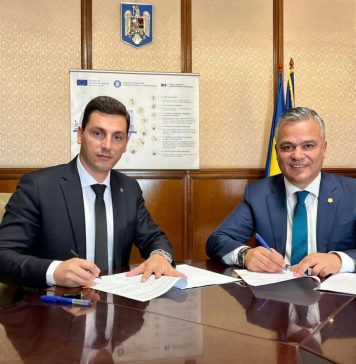 Ionel Bogdan, președintele CJ Maramureș, a semnat contractul de finanțare pentru reabilitarea Drumului Județean 108E Mireșu Mare – Hideaga