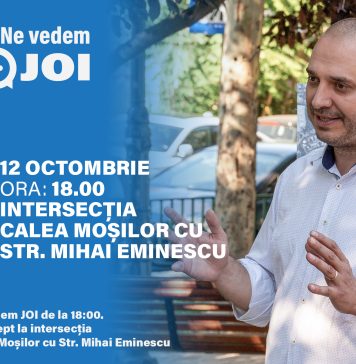 Primarul Sectorului 2, Radu Mihaiu, continuă seria întâlnirilor cu cetăţenii