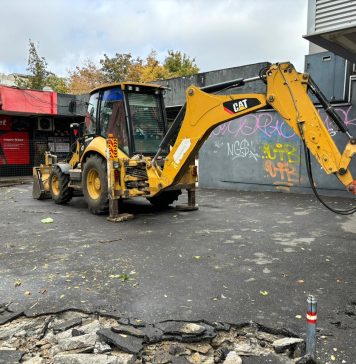 FOTO/ Au început lucrările la Piațeta Favorit din Sectorul 6