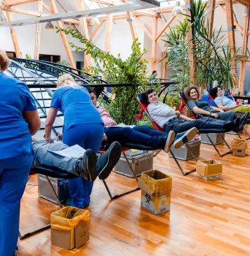 Angajații Primăriei Capitalei au participat la o campanie de donare de sânge. Nicușor Dan: ”E important să ofer un exemplu”