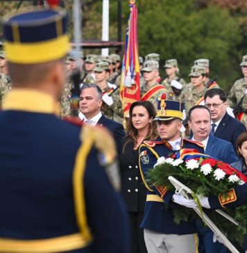 Natalia Intotero: Cu emoție în suflet am participat la celebrarea Zilei Armatei Române, la Mormântul Ostașului Necunoscut, din Parcul Carol I
