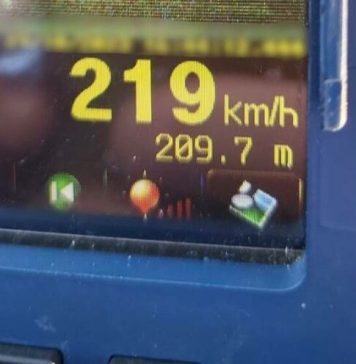 Tânăr prins în timp ce circula cu 219 km/h în Voluntari