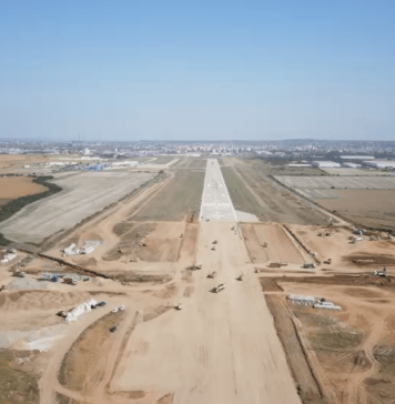 CJ Bihor: Stadiul fizic al lucrărilor privind extinderea pistei Aeroportului Oradea a ajuns la 35%