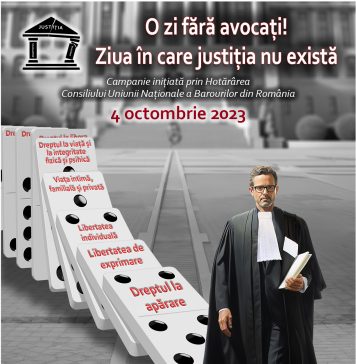 Avocații din toată țara ies mâine în stradă și întrerup activitatea: „O zi fără avocați! Ziua în care justiția nu există”