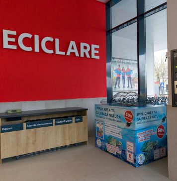 „Săptămâna reciclării” la Kaufland. Record de 38.000 ambalaje depuse într-o singură zi la magazinul Barbu Văcărescu din București