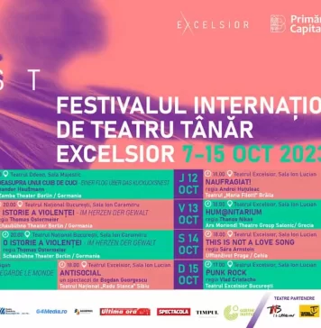 X-FEST – Festivalul Internațional de Teatru Tânăr EXCELSIOR are loc între 7-15 octombrie