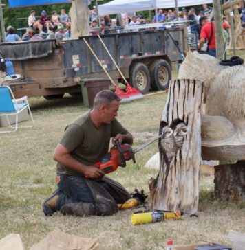 Wood artists from all over Romania, at Chainsaw Sculptors Festival