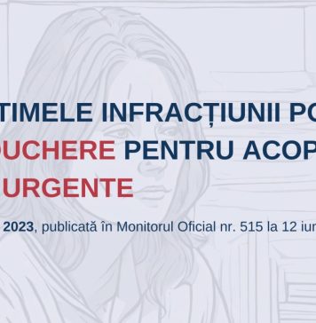 Victimele infracţiunilor vor beneficia de vouchere pentru nevoile urgente