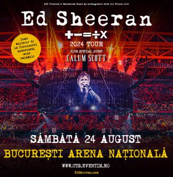 Ed Sheeran revine în România în 2024. Când se pun la vânzare biletele