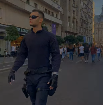VIDEO/ Jandarmul după care întoarce capul tot Bucureștiul. Instituția a prezentat noua uniformă pe o piesă ABBA