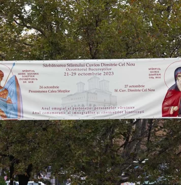 Peste 50.000 de persoane au urcat Colina Bucuriei, pentru a cinsti Sfintele Moaşte, cu ocazia pelerinajului la sărbătoarea Sfântului Cuvios Dimitrie cel Nou