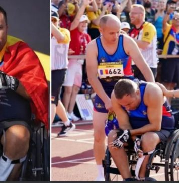 INVICTUS silver medallist Popa joins Veterans’ Relay volunteers