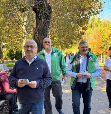 Membri ai Forta Dreptei Sector 3 s-au aflat astăzi printre locuitorii Sectorului 3