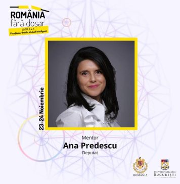 Ana Loredana Predescu (AUR): De astăzi am onoarea de a fi din nou mentorul echipelor de studenți în ediția a 4-a a Hackathonul studențesc „România fără dosar”!