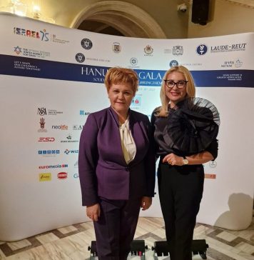 Oana Marciana Ozmen (PNL): Hanukkah Gala, un eveniment emoționant. A fost evocată campania ”Bring them home”, prin care se solicită eliberarea cetățenilor răpiți în urma atacurilor puse la cale de Hamas în Statul Israel