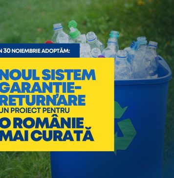 PNL: România face astăzi un pas important pentru un mediu mai curat și mai verde: a fost lansat sistemul de garanție-returnare, cel mai mare proiect de economie circulară al țării