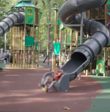 A fost deschis al treilea loc de joacă din Cișmigiu