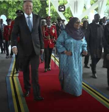 VIDEO Preşedintele Klaus Iohannis a ajuns în Tanzania