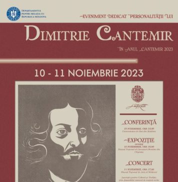 Marele cărturar Dimitrie Cantemir, omagiat la Chișinău prin expoziție, conferință și concert ”Anton Pann”