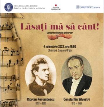 Concert aniversar la Chișinău, dedicat lui Ciprian Porumbescu și Constantin Silvestri
