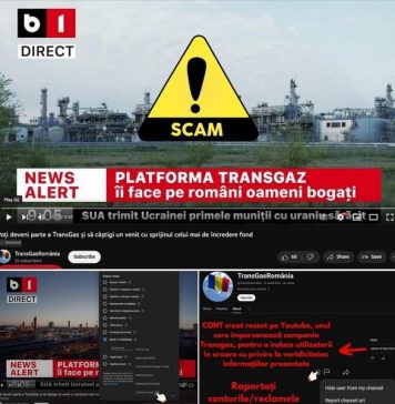 Fraudă pe internet: Conturi deghizate în mari companii energetice oferă oportunități false de îmbogățire rapidă