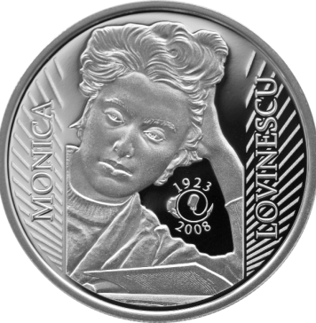 Banca Naţională a României lansează cu o monedă cu chipul Monicăi Lovinescu