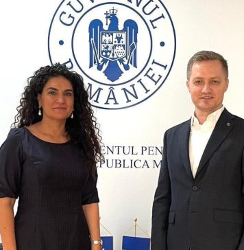 Adrian Dupu, secretar al Departamentului pentru Relația cu Republica Moldova, discuție cu șefa Reprezentanței Comisiei Europene în România. S-a vorbit și despre procesul de extindere al UE