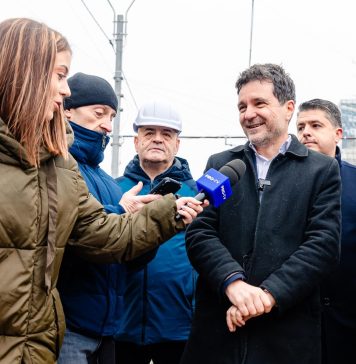 Nicușor Dan: ”Au fost înlocuiţi cei 2,5 kilometri de conductă magistrală pe Bulevardul Timişoara, tronson care nu a fost niciodată modernizat”