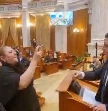 VIDEO/ Imagini exclusive/ Scandal în Parlament: Diana Șoșoacă și George Simion au ajuns la replici dure