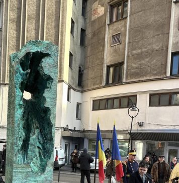 Nicușor Dan la inaugurarea monumentului de la Sala Dalles: „Este o datorie de onoare pe care o împlinim azi faţă de nişte tineri care şi-au dat viaţa”