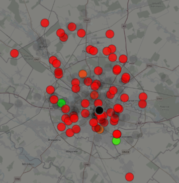 Poluare de şase-şapte ori mai mare faţă de limita maximă, în jurul şcolilor şi spitalelor din București