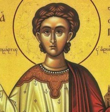 27 Decembrie – Sfântul Apostol, întâiul Mucenic şi Arhidiacon Ştefan