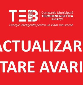 Avaria care a afectat 1000 de blocuri din București a fost remediată, anunţă Termoenergetica