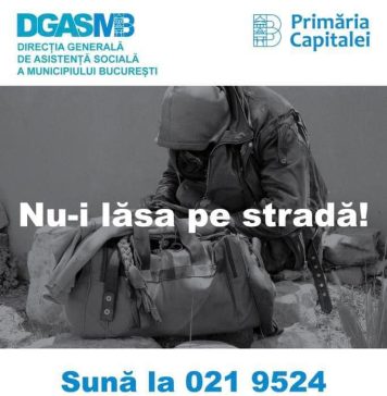 Persoanele fără adăpost din București pot fi cazate în centre sociale. Unde poți suna dacă observi un astfel de caz